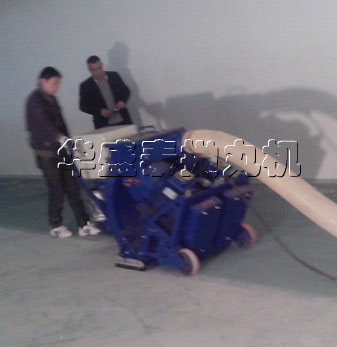 路面抛丸机现场
